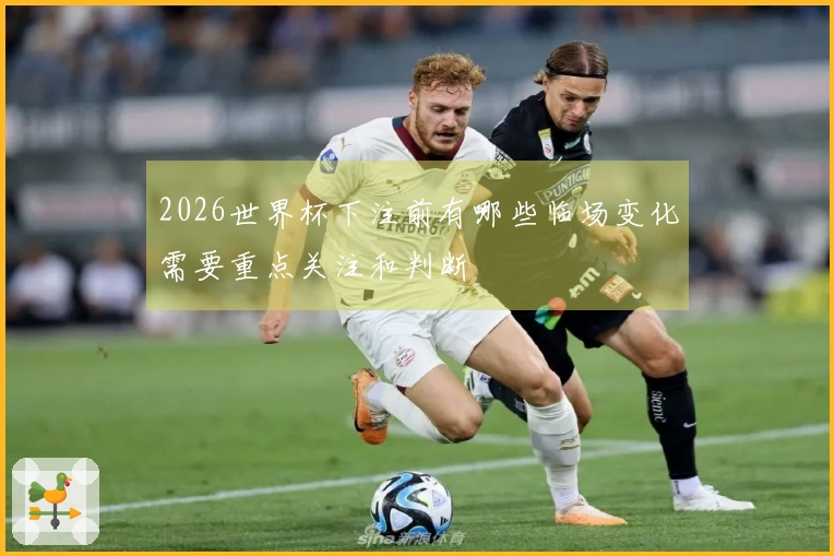 2026世界杯下注前有哪些临场变化需要重点关注和判断