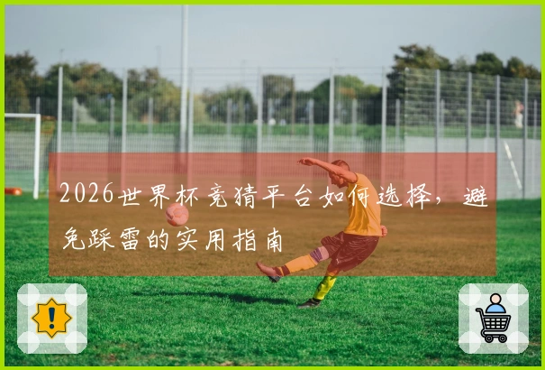 2026世界杯竞猜平台如何选择，避免踩雷的实用指南