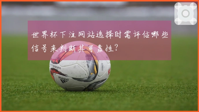世界杯下注网站选择时需评估哪些信号来判断其可靠性？